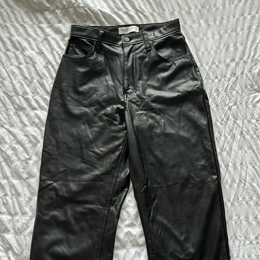 Abercrombie & Fitch Leather Pants